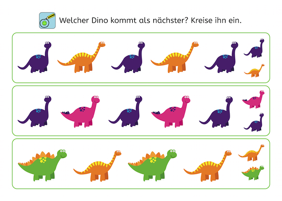 Dino, Legasthenie, Legasthenietraining, Dyskalkulie, Dyskalkulietraining, optisches Gedächtnis, Wahrnehmung, AFS-Methode