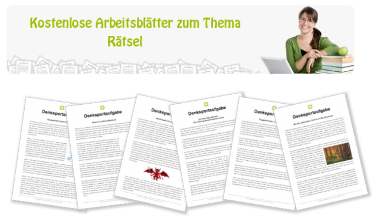 Rätsel, Lesen, Leserätsel, Grundschule, Legasthenie, Legasthenietraining, AFS-Methode