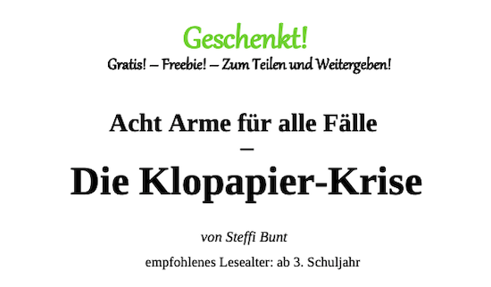 Corona, Klopapierkrise, Lesefutter, kostenlos, lesen, Legasthenie, AFS-Methode