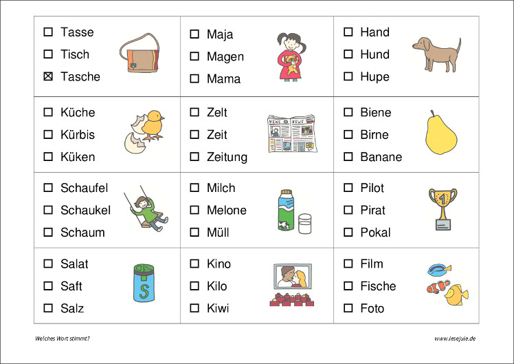 Lesejule, kostenlose Lesematerialien, Silben lesen, Legasthenie, lesen, LRS, AFS-Methode